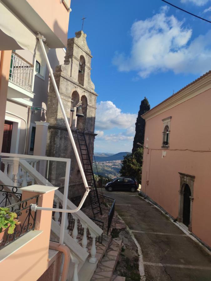 Marios Apartment Lákones エクステリア 写真