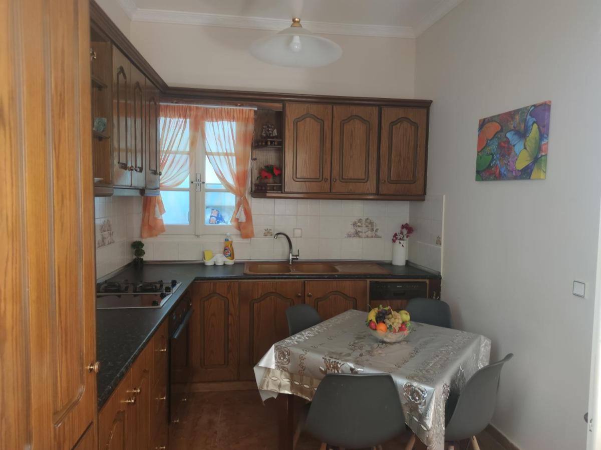 Marios Apartment Lákones エクステリア 写真