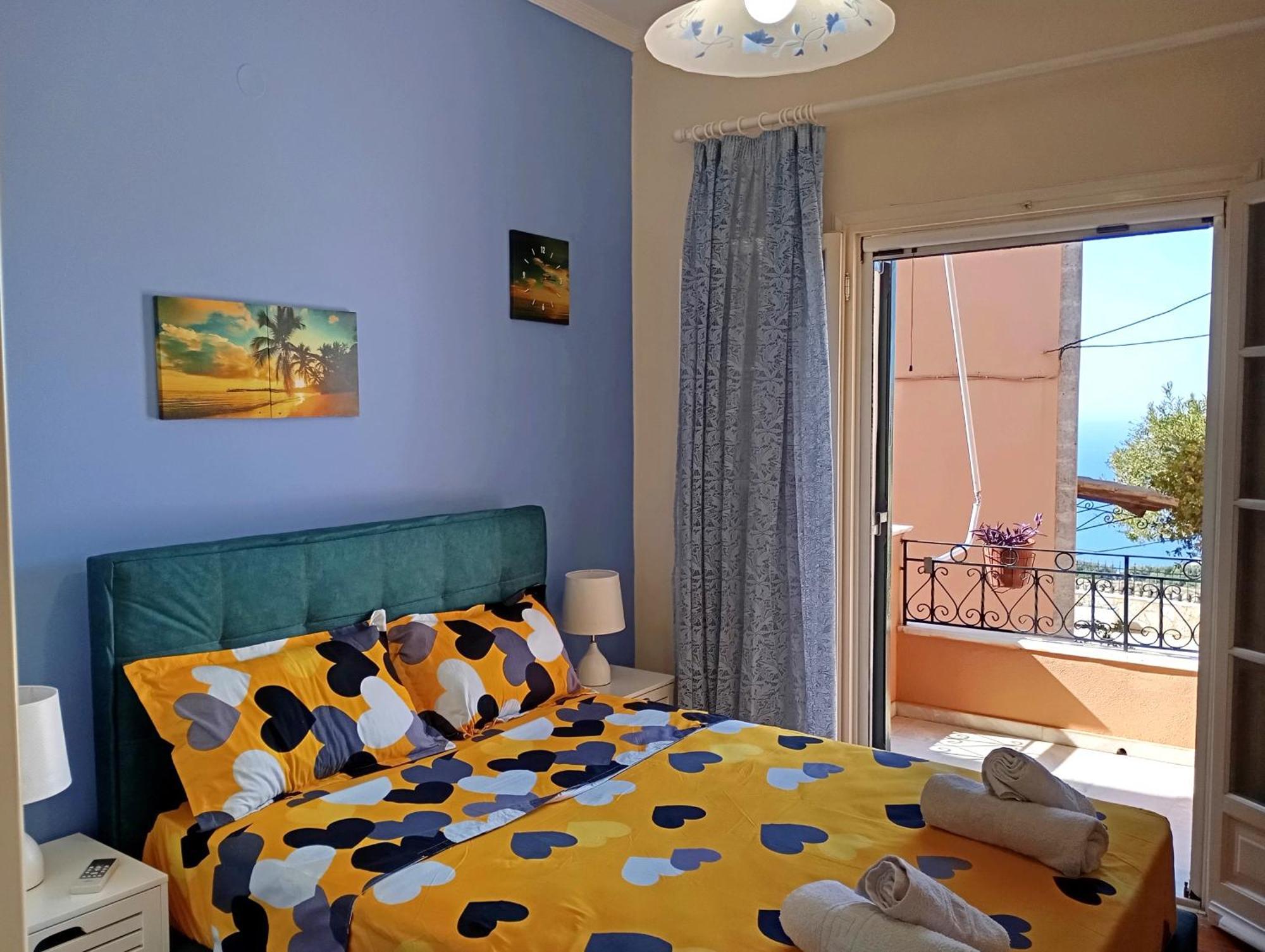 Marios Apartment Lákones エクステリア 写真