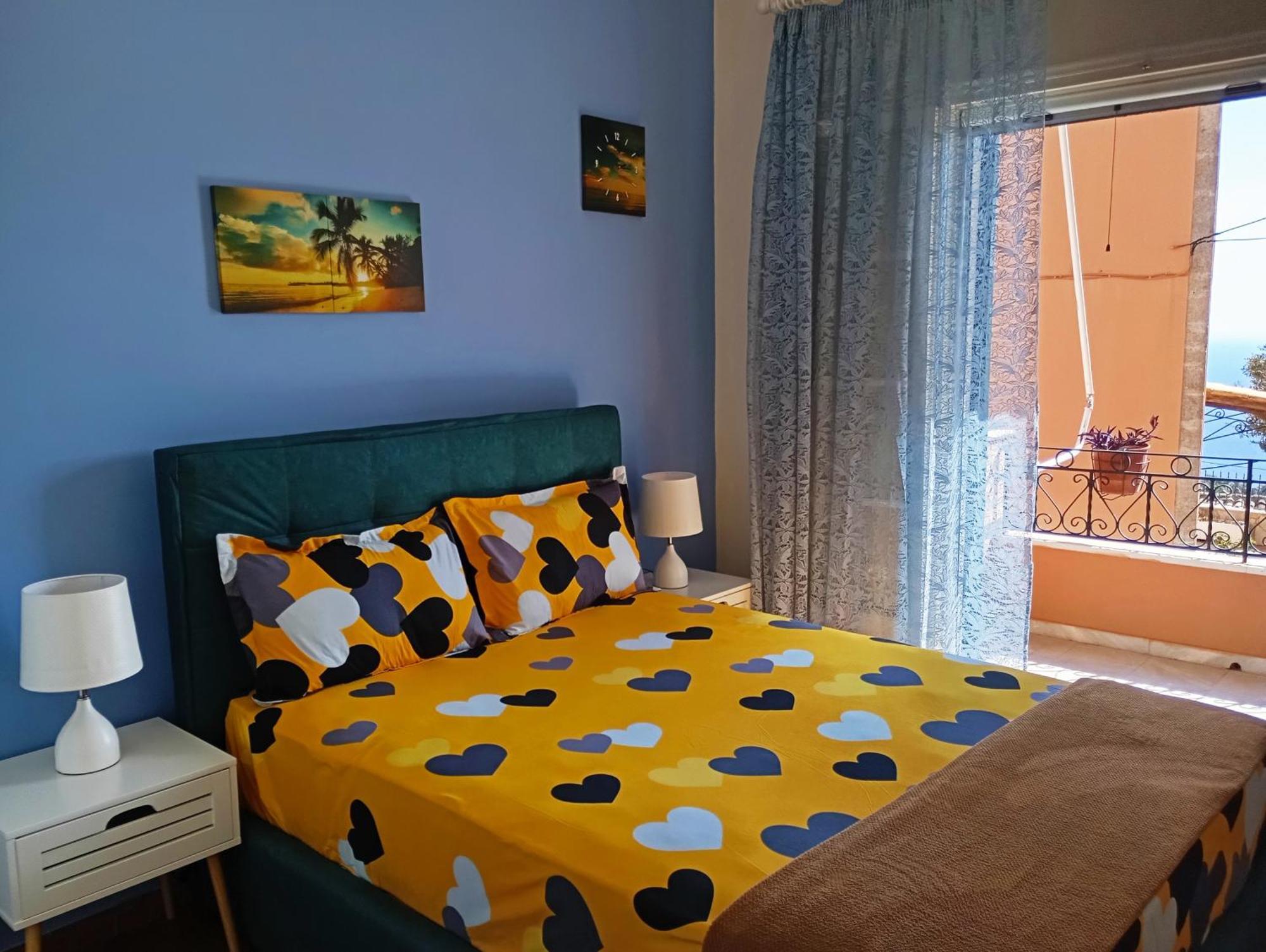 Marios Apartment Lákones エクステリア 写真
